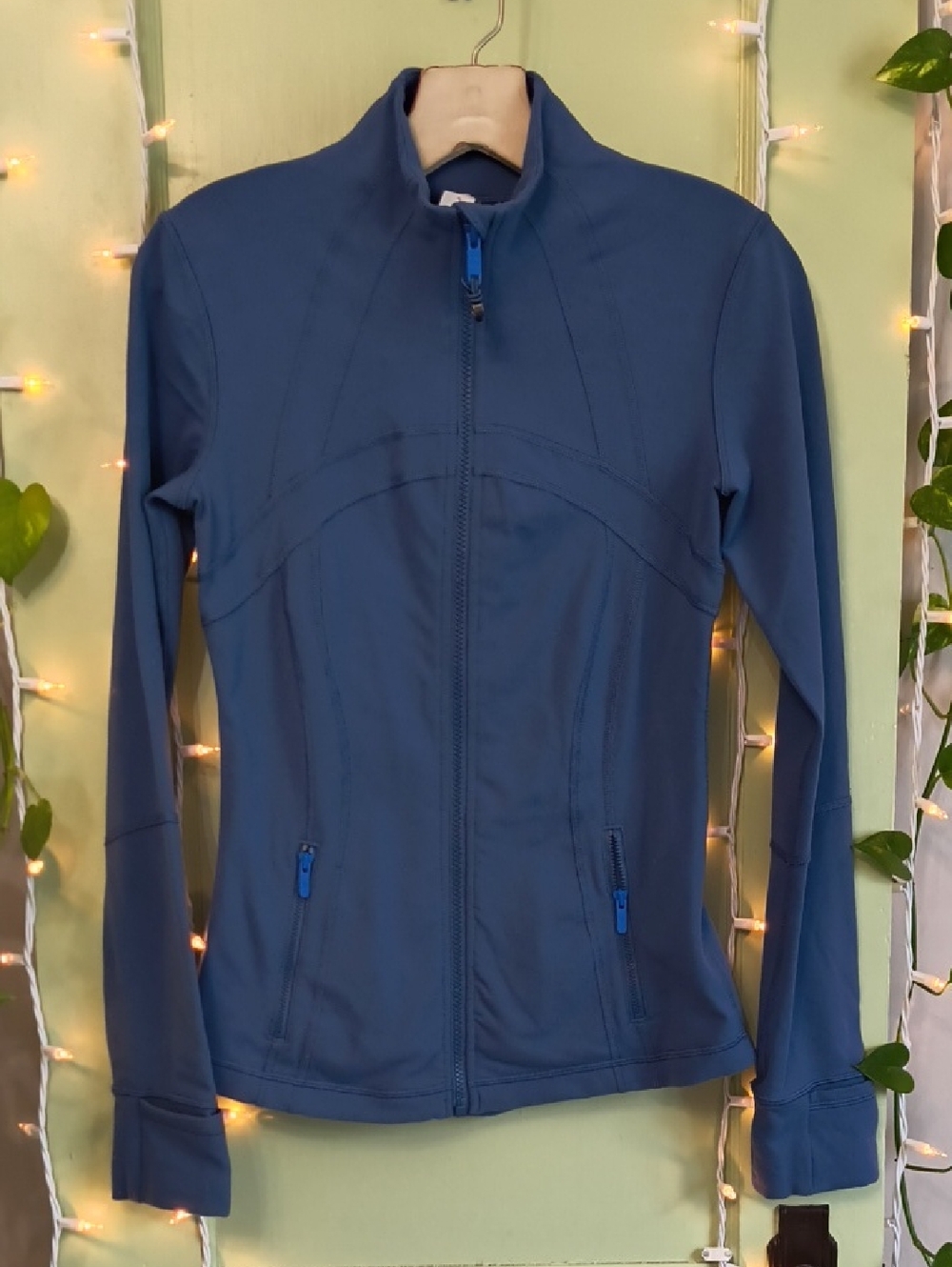 Women's Lululemon Dynamic Movement Define Jacket Iron Blue 6